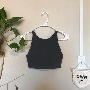 Girlfriend Collective Topanga Bra - Gray